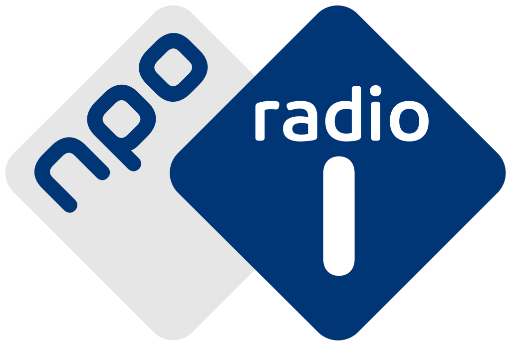 Het logo van NPO Radio 1 ter behoeve van de samenwerking met 20Hertz